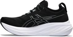 Rückansicht von ASICS GEL-NIMBUS 26 Laufschuhe Herren black-graphite grey