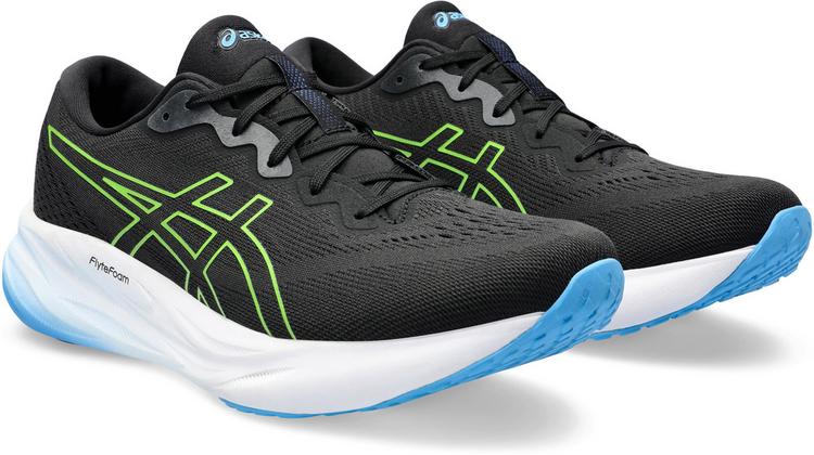 ASICS ASICS GEL-PULSE 15 Laufschuhe Herren - black-electric lime - 4 | SportScheck