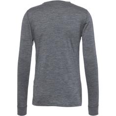 Rückansicht von Odlo Merino 200 Funktionsshirt Herren odlo steel grey melange