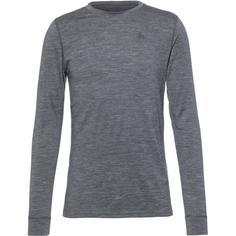 Odlo Merino 200 Funktionsshirt Herren odlo steel grey melange