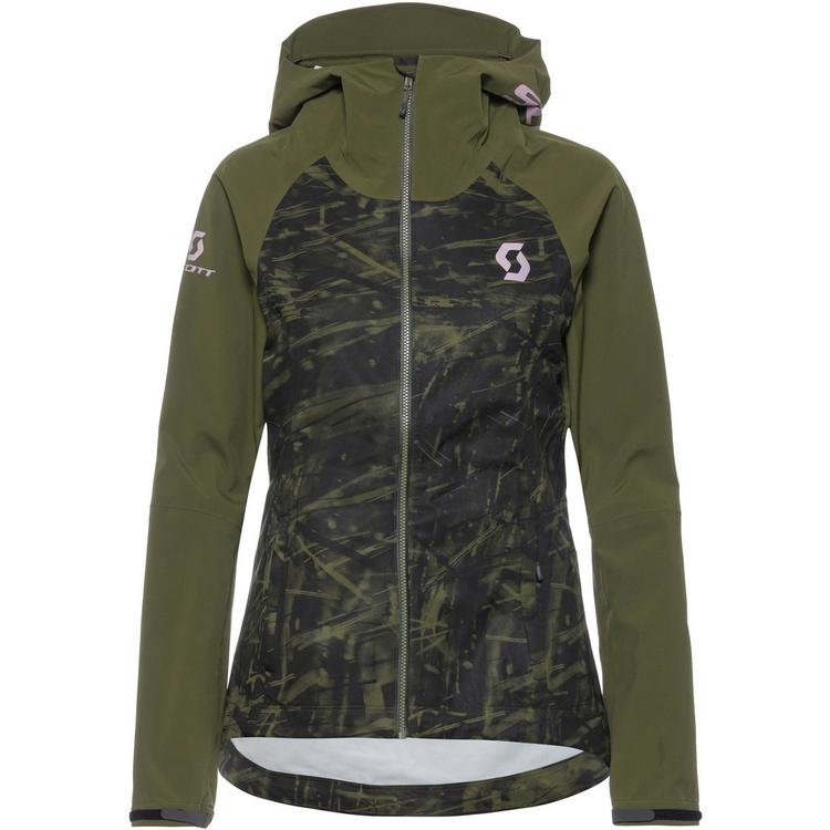 SCOTT SCOTT Trail Storm WP Regenjacke Damen - fir green-black - 0 | SportScheck
