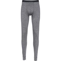 Odlo Merino 200 Thermounterhose Herren odlo steel grey melange