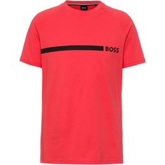 Boss T-Shirt Herren medium red