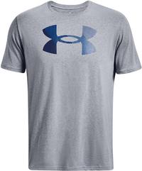 Under Armour BIG LOGO FILL Funktionsshirt Herren - steel light heather-black-royal