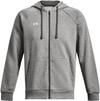 Under Armour Rival Kapuzenjacke Herren - castlerock light heather-white