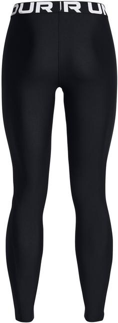 Rückansicht von Under Armour Heatgear Authentics Tights Damen black-white