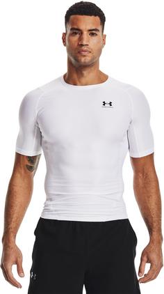 Rückansicht von Under Armour Heatgear IsoChill Comp Funktionsshirt Herren white-black