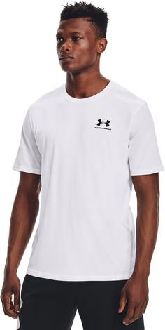 Rückansicht von Under Armour SPORTSTYLE Funktionsshirt Herren white-black