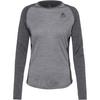 Odlo Natural Performance Funktionsshirt Damen - grey melange-dark grey melange