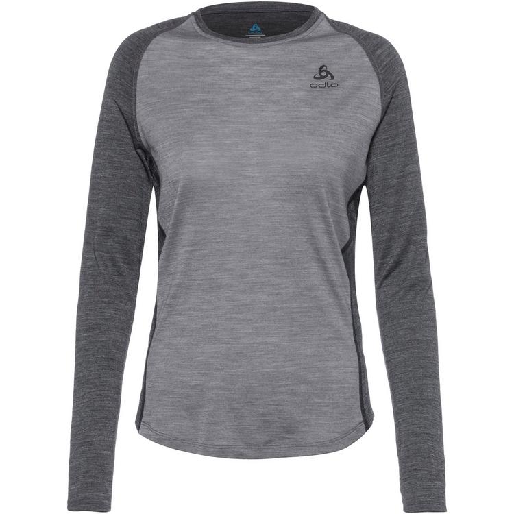 Odlo Odlo Natural Performance Funktionsshirt Damen - grey melange-dark grey melange - 0 | SportScheck