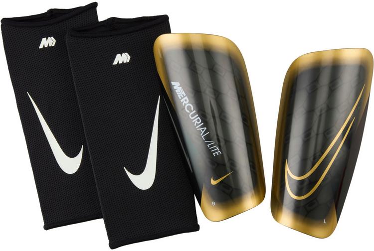 Nike Nike Mercurial Lite Schienbeinschoner - black-black-mtlc gold coin - 0 | SportScheck