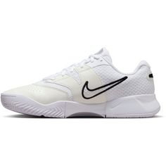 Rückansicht von Nike Court Lite 4 Tennisschuhe Herren white-black-summit white