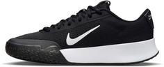Rückansicht von Nike Court Vapor Lite 2 Tennisschuhe Damen black-white