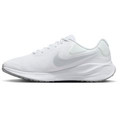 Rückansicht von Nike Revolution 7 Laufschuhe Herren white-pure platinum-white