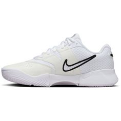 Rückansicht von Nike Court Lite 4 Tennisschuhe Damen white-black-summit white