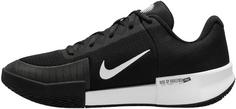 Rückansicht von Nike GP Challenge Pro Tennisschuhe Herren black-white-black