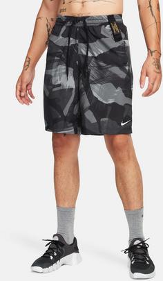 Rückansicht von Nike Dri-Fit Form Funktionsshorts Herren black-black-white