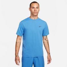 Rückansicht von Nike Dri-Fit Hyverse Funktionsshirt Herren star blue-black