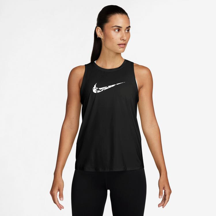 Nike Nike ONE SWSH HBR Funktionstank Damen - black-white - 0 | SportScheck