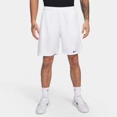 Rückansicht von Nike Court Victory Tennisshorts Herren white-black
