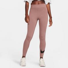 Rückansicht von Nike Classics Tights Damen smokey mauve-black