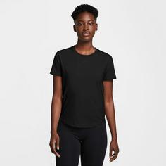 Rückansicht von Nike ONE CLASSIC Dri-Fit Funktionsshirt Damen black-black