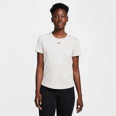 Rückansicht von Nike ONE CLASSIC Dri-Fit Funktionsshirt Damen white-black