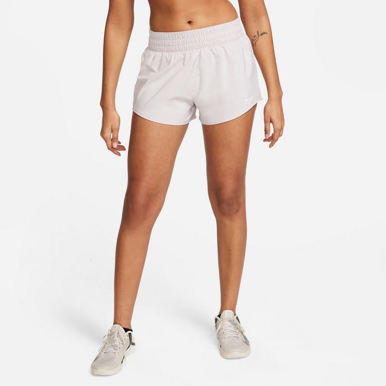 Nike Nike ONE Dri-Fit Funktionsshorts Damen - platinum violet-reflective silv - 0 | SportScheck