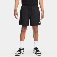Rückansicht von Nike Club Shorts Herren black-white
