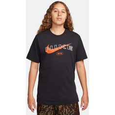 Rückansicht von Nike Club T-Shirt Herren black