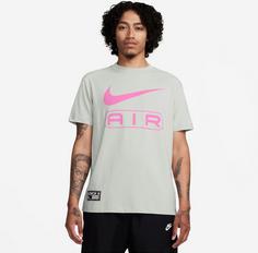 Rückansicht von Nike Air T-Shirt Damen photon dust-playful pink