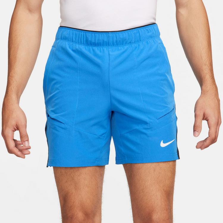 Nike Nike Advantage Tennisshorts Herren - lt photo blue-black-white - 1 | SportScheck