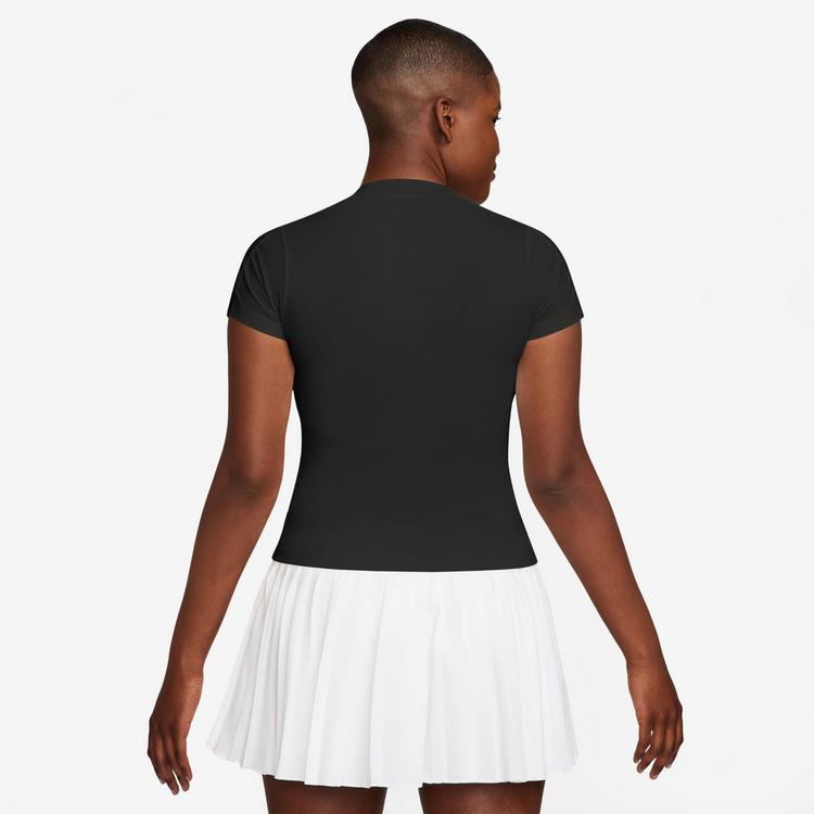 Nike Nike Advantage Tennisshirt Damen - black-black-black-white - 1 | SportScheck