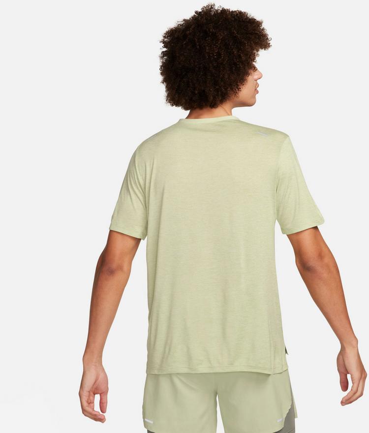 Nike Nike Dri-FIT Rise 365 Funktionsshirt Herren - olive aura-htr-reflective silv - 1 | SportScheck
