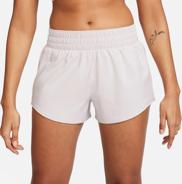 Nike Nike ONE Dri-Fit Funktionsshorts Damen - platinum violet-reflective silv - 1 | SportScheck