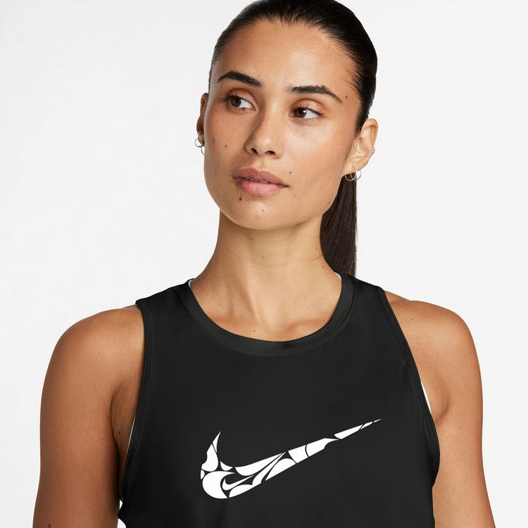 Nike Nike ONE SWSH HBR Funktionstank Damen - black-white - 2 | SportScheck