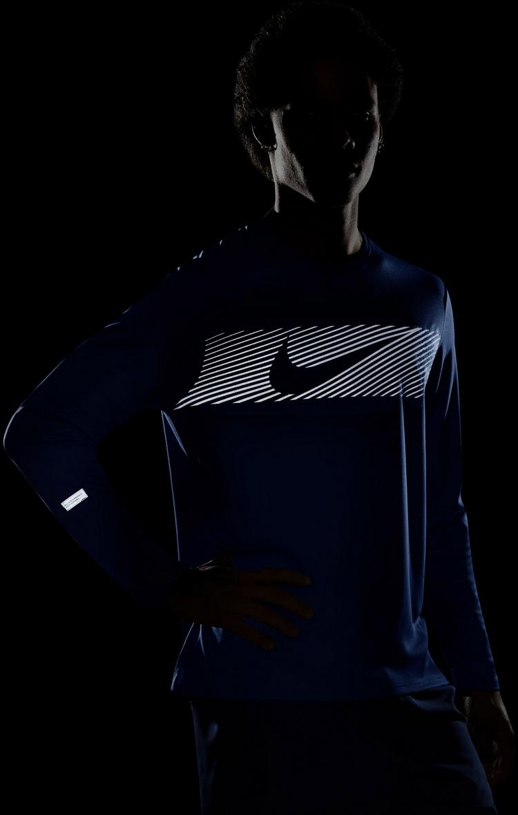 Nike Nike MILER Funktionsshirt Herren - court blue-reflective silv - 3 | SportScheck
