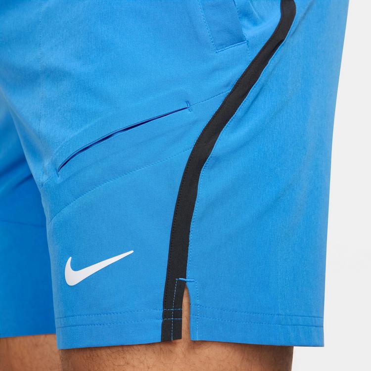 Nike Nike Advantage Tennisshorts Herren - lt photo blue-black-white - 5 | SportScheck