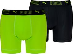 PUMA Boxershorts Herren lime smash-black