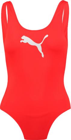 PUMA Schwimmanzug Damen red