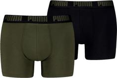 PUMA EVERYDAY BASIC Boxershorts Herren forest night tonal