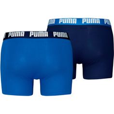 Rückansicht von PUMA EVERYDAY BASIC Boxershorts Herren true blue
