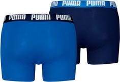 Rückansicht von PUMA EVERYDAY BASIC Boxershorts Herren true blue