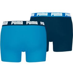 Rückansicht von PUMA EVERYDAY BASIC Boxershorts Herren speed blue