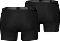 Rückansicht von PUMA EVERYDAY BASIC Boxershorts Herren black-phantom