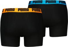 Rückansicht von PUMA EVERYDAY BASIC Boxershorts Herren black pop