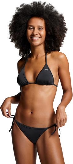 Rückansicht von PUMA Bikini Hose Damen black