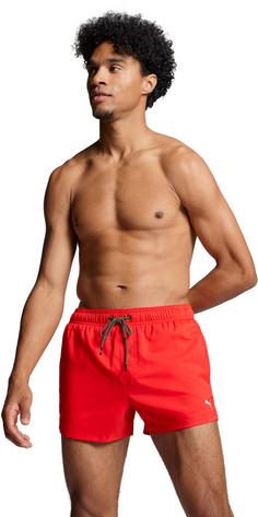 Rückansicht von PUMA Badeshorts Herren red