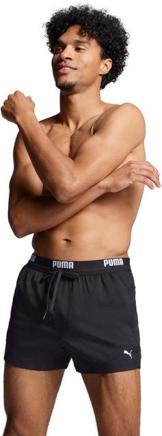 Rückansicht von PUMA Badeshorts Herren black