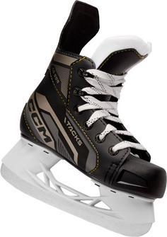 Rückansicht von CCM SK TACKS AS 555 REGULAR YT Schlittschuhe Kinder black